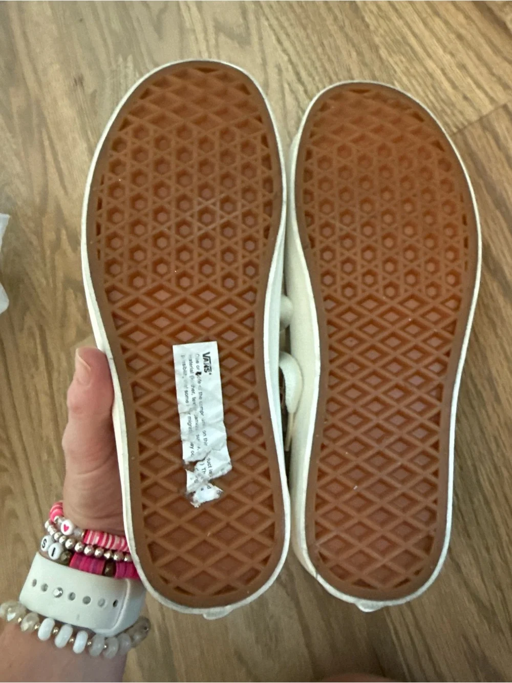Vans Women’s Beige Suede Low-Top Sneakers